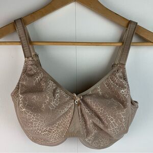 CHANTELLE C Magnifique Minimizer Hazelnut underwired unlined Bra size 32 I